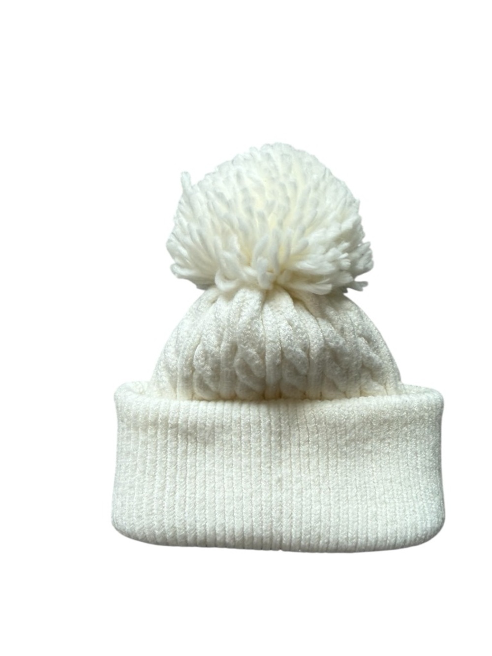 Laura Ashley Kids Pom Pom Beanie - Cream